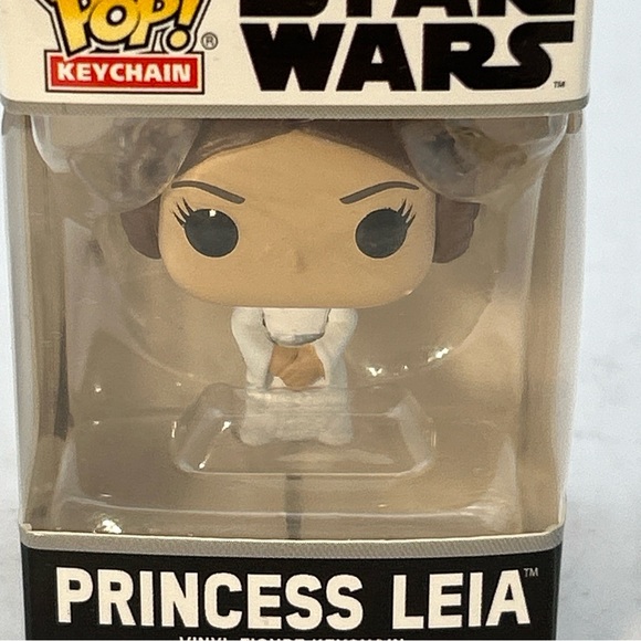 Funko Pocket Pop Keychain Star Wars Princess Leia Vinyl Figure NEW Disney - Picture 2 of 9